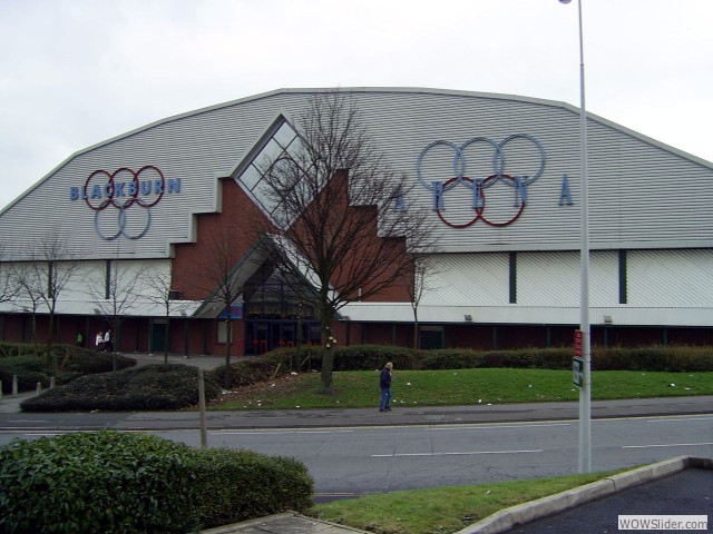 Ice skating at Blackburn arena